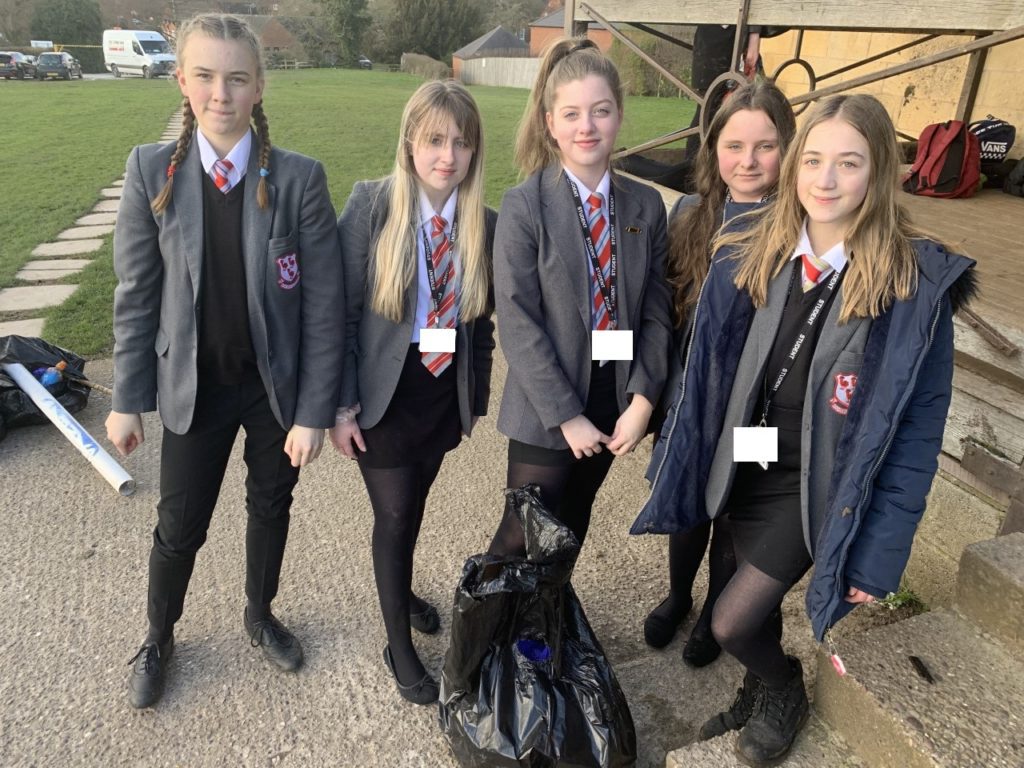 Giving back to the community Queen Elizabeth's Grammar School