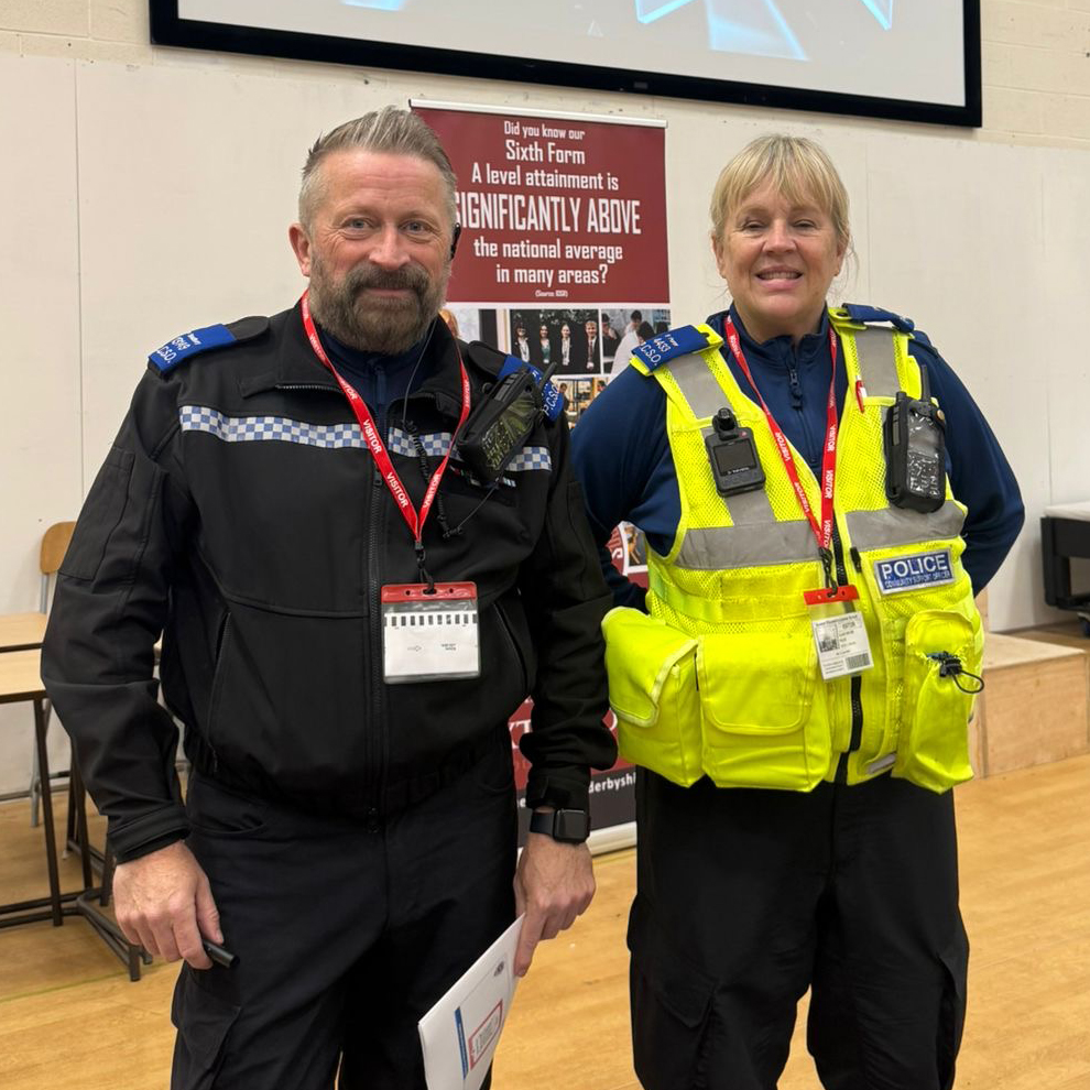 Local PCSOs in uniform